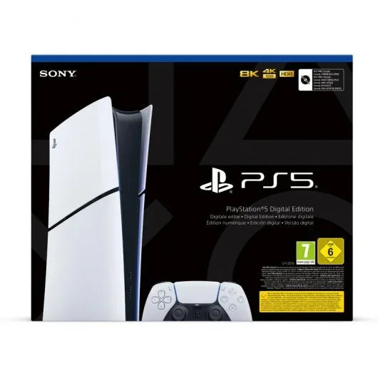 1tb digital playstation 5 slim console, 4k resolution