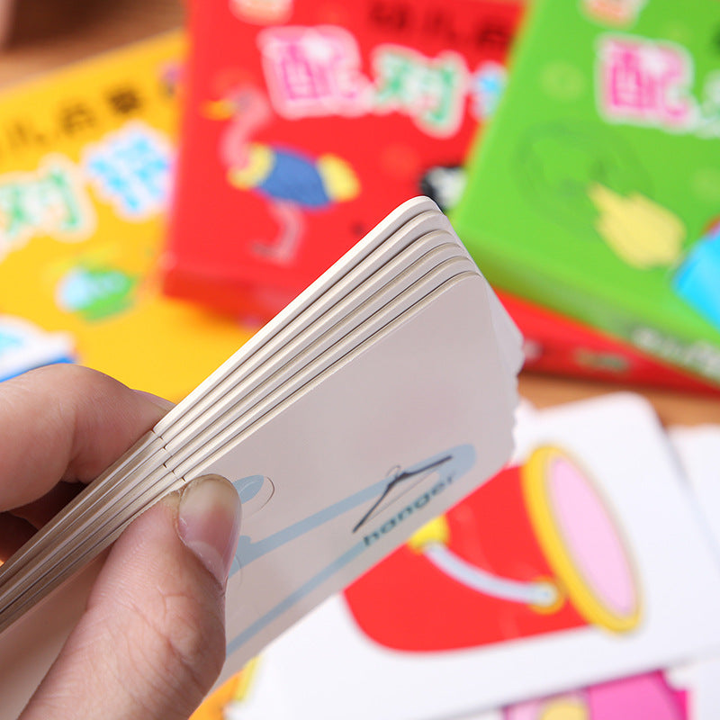 32Pcs Toddler Matching Cards – Montessori Early Learning Puzzle Toy