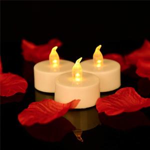 24Pcs Flameless LED Tea Light Candles – Warm White Wishing Candle Set for Holiday Decor