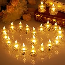 Flameless LED Light Candle LED Crystal Candle Light Transparent Shell Electronic Night Lamp Dating Party Holiday Home Decoration