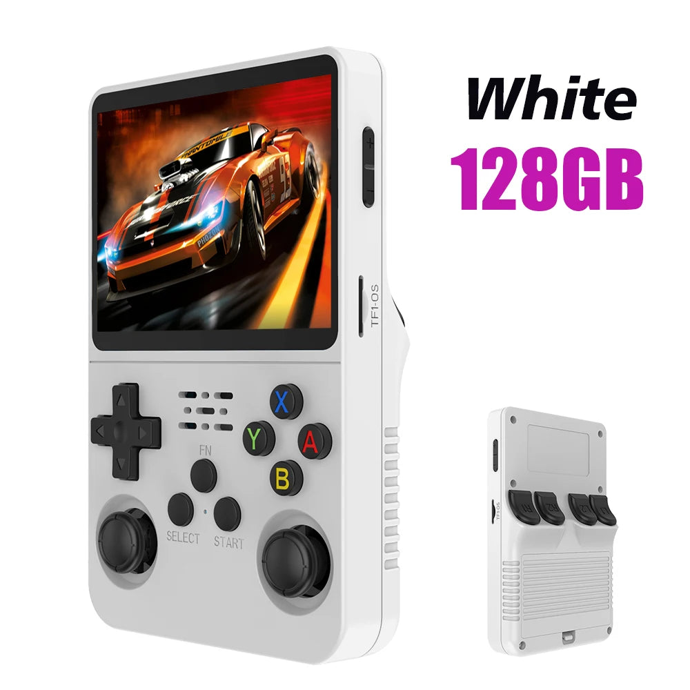 R36S Retro Handheld Game Console 128GB – 3.5" IPS Screen Linux System Portable Gaming Console with 64GB/128GB Games