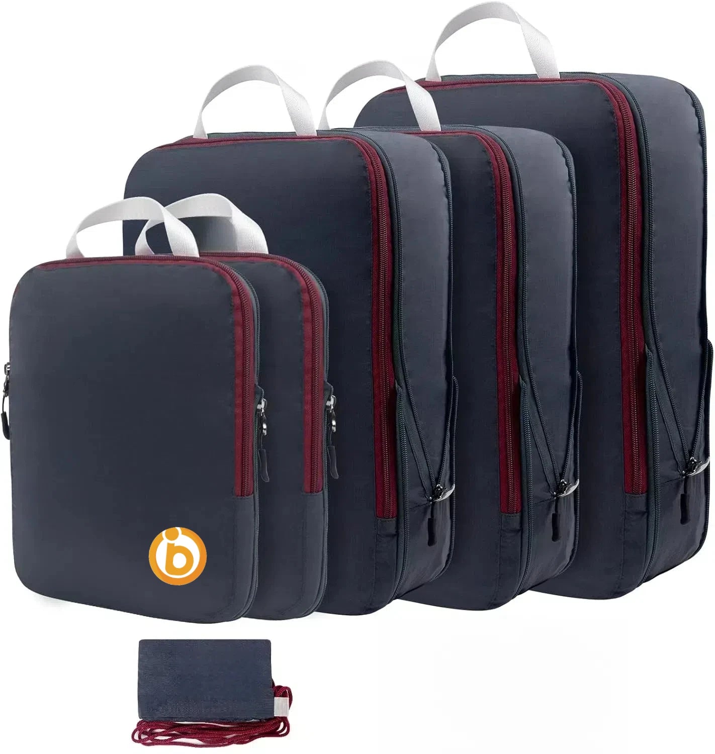 2/6/9-Piece Waterproof Travel Packing Cubes Set – Space-Saving Luggage Organizer Bags