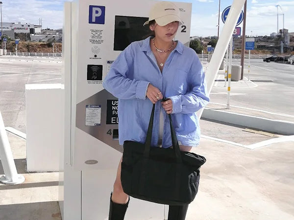 BAGSMART Large Capacity Tote Bag for Women – Crossbody Shoulder Handbag for College & Work