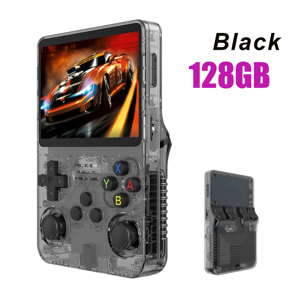 R36S Retro Handheld Game Console 128GB – 3.5" IPS Screen Linux System Portable Gaming Console with 64GB/128GB Games