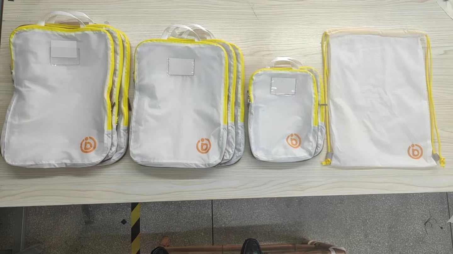 2/6/9-Piece Waterproof Travel Packing Cubes Set – Space-Saving Luggage Organizer Bags