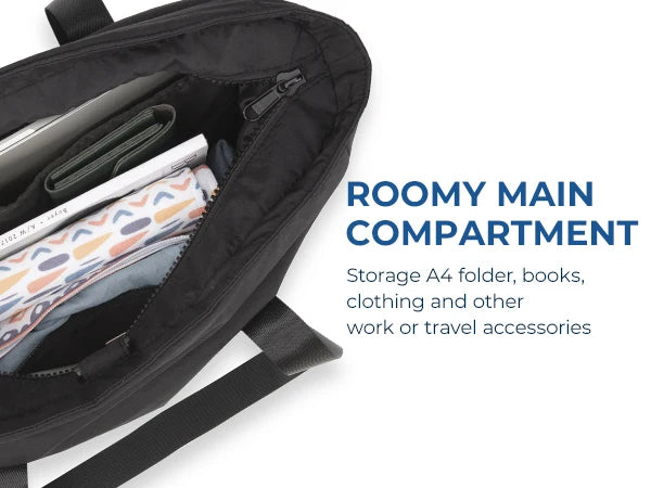 BAGSMART Large Capacity Tote Bag for Women – Crossbody Shoulder Handbag for College & Work