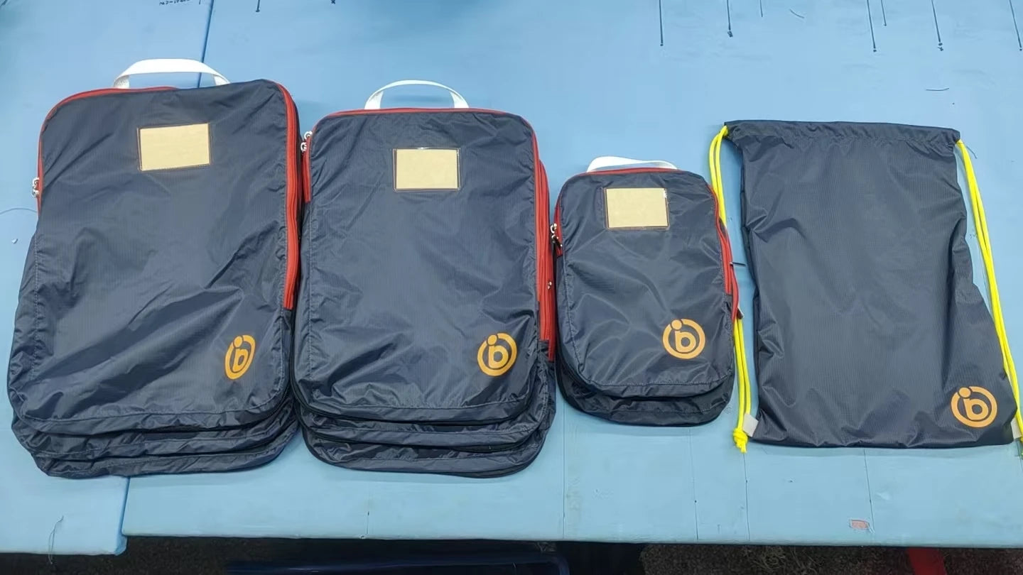 2/6/9-Piece Waterproof Travel Packing Cubes Set – Space-Saving Luggage Organizer Bags