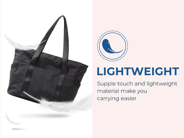 BAGSMART Large Capacity Tote Bag for Women – Crossbody Shoulder Handbag for College & Work