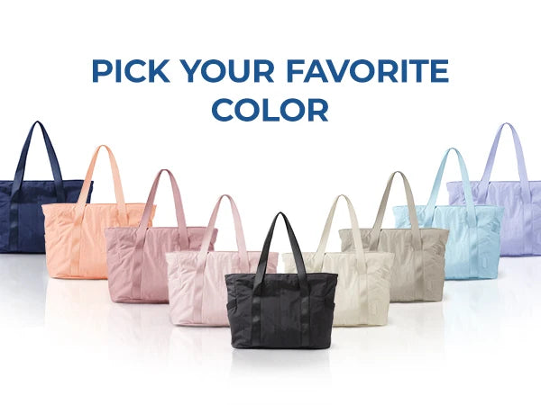 BAGSMART Large Capacity Tote Bag for Women – Crossbody Shoulder Handbag for College & Work