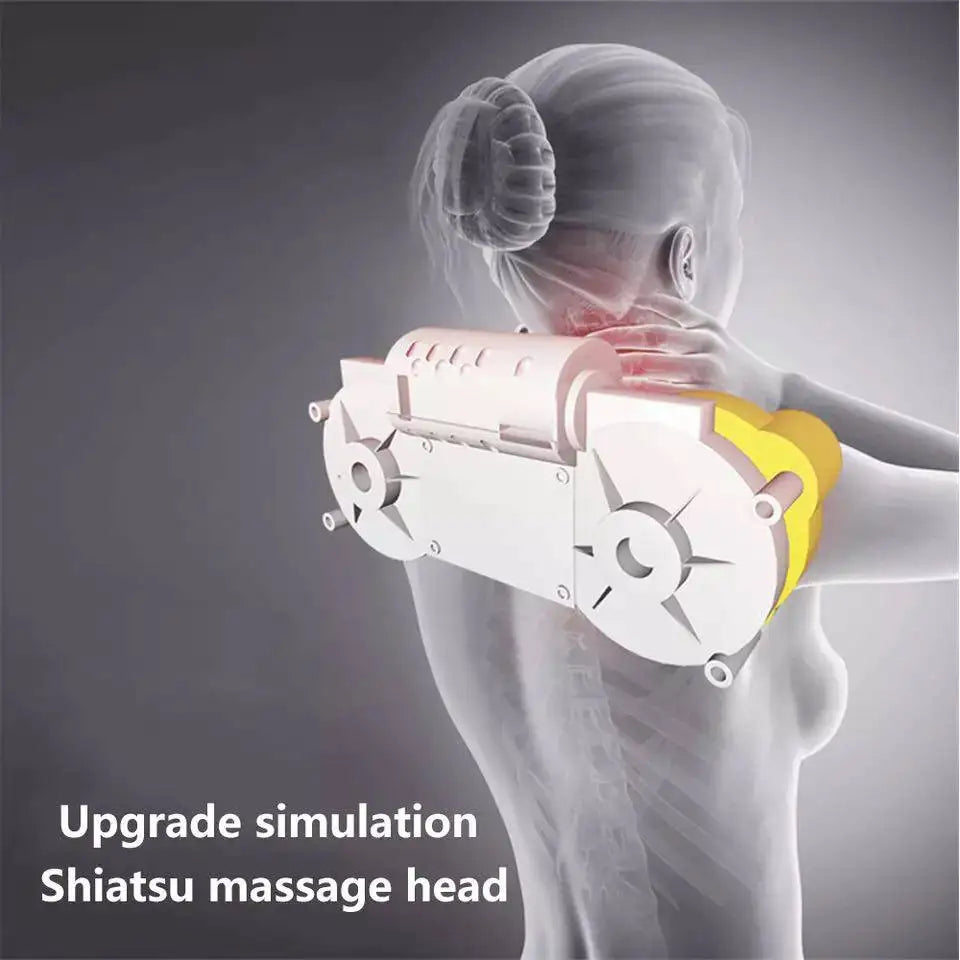 U-Shaped Shiatsu Electric Back & Neck Massager with Heat – Spain Shipping