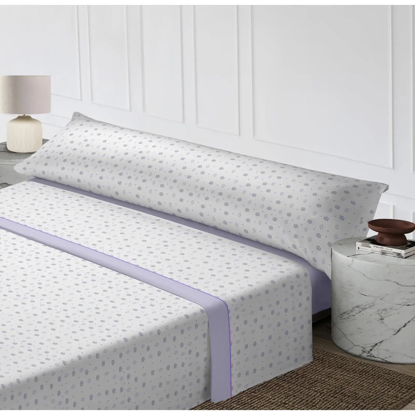 Ilovehome 3-Piece Summer Sheet Set – Soft Satin Touch Microfiber Bedding for 90–150 cm Beds