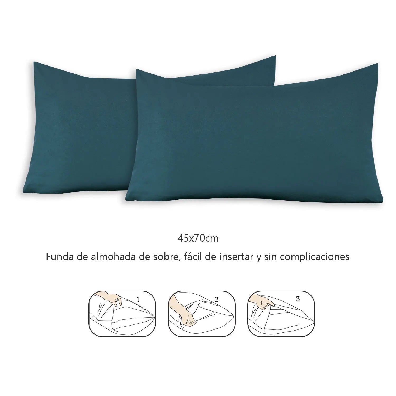 Textilwi 3/4-Piece Sheet Set – Soft & Breathable Bedding for 90–150 cm Beds