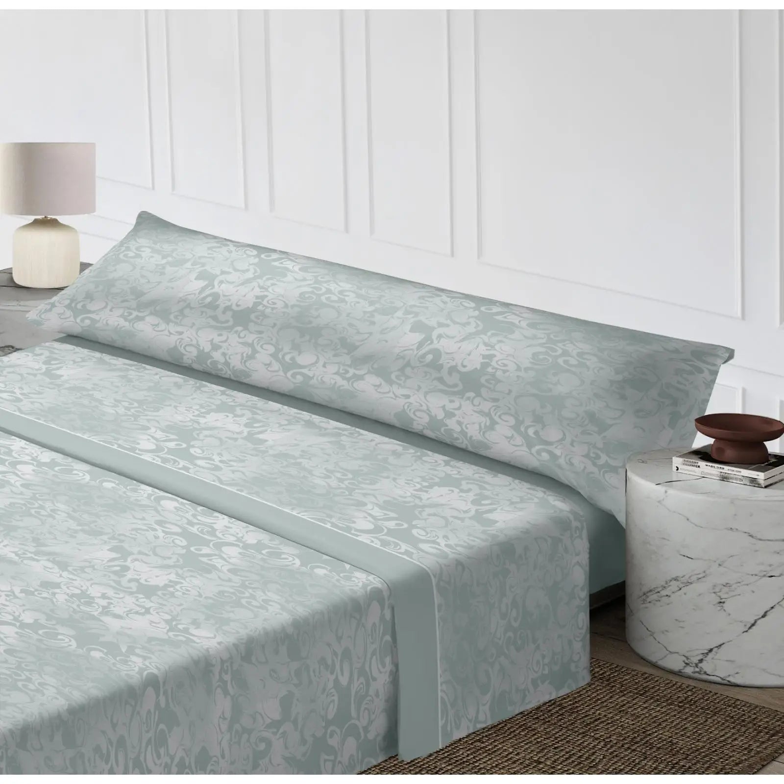 Ilovehome 3-Piece Summer Sheet Set – Soft Satin Touch Microfiber Bedding for 90–150 cm Beds