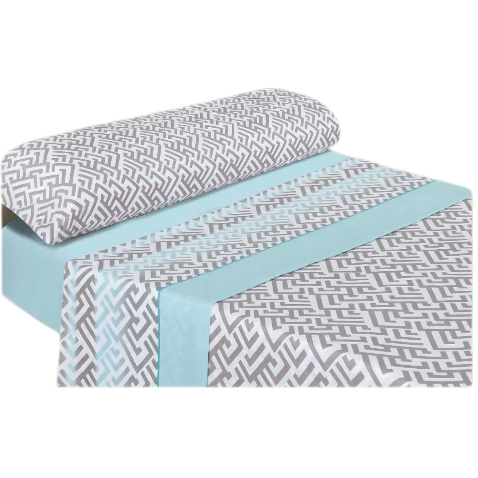 Ilovehome 3-Piece Summer Sheet Set – Soft Satin Touch Microfiber Bedding for 90–150 cm Beds