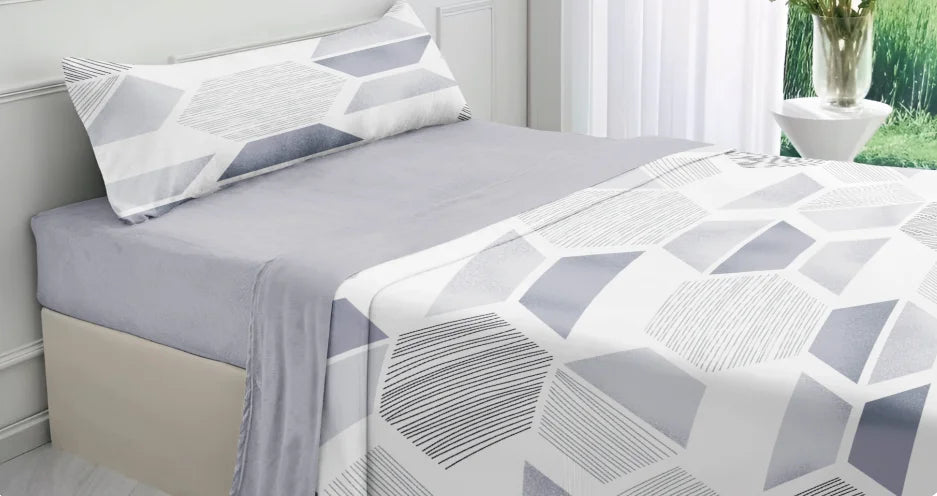 Printex Premium Coralina Sheet Set – 3-Piece Winter Bedding Extra Soft & Thermal for 90–150 cm Beds