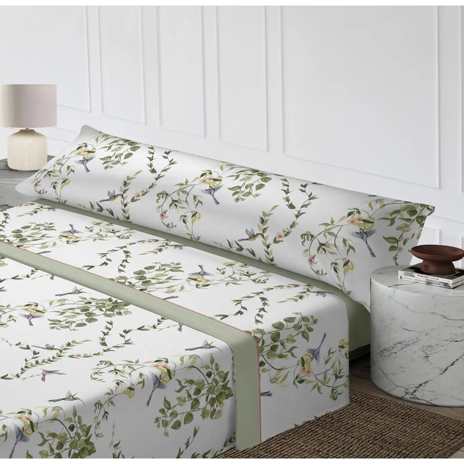 Ilovehome 3-Piece Summer Sheet Set – Soft Satin Touch Microfiber Bedding for 90–150 cm Beds