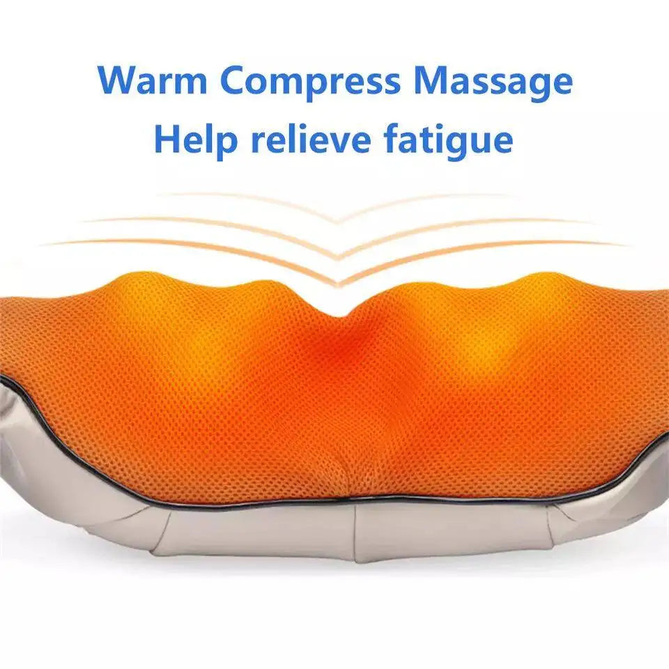 U-Shaped Shiatsu Electric Back & Neck Massager with Heat – Spain Shipping