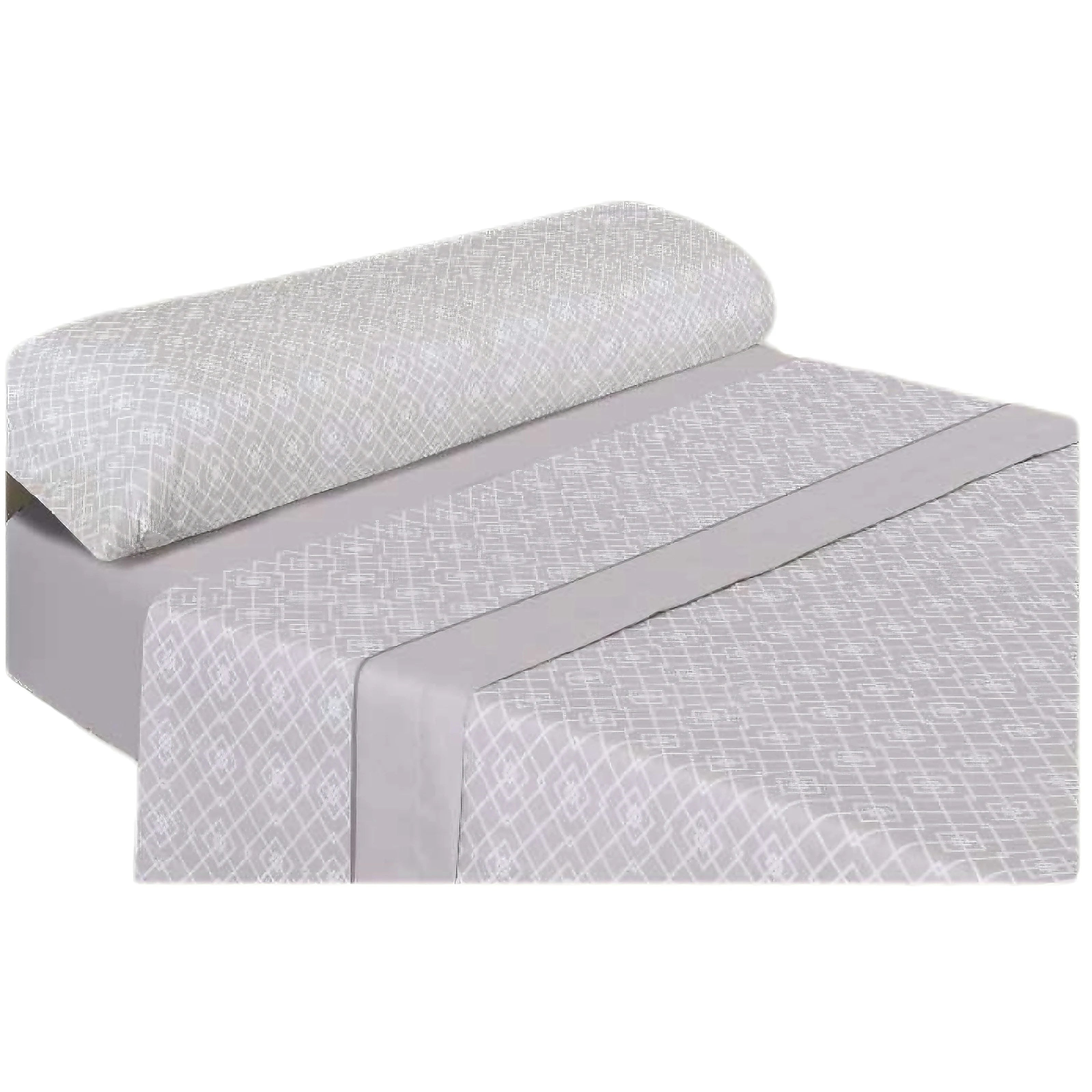 Ilovehome 3-Piece Summer Sheet Set – Soft Satin Touch Microfiber Bedding for 90–150 cm Beds