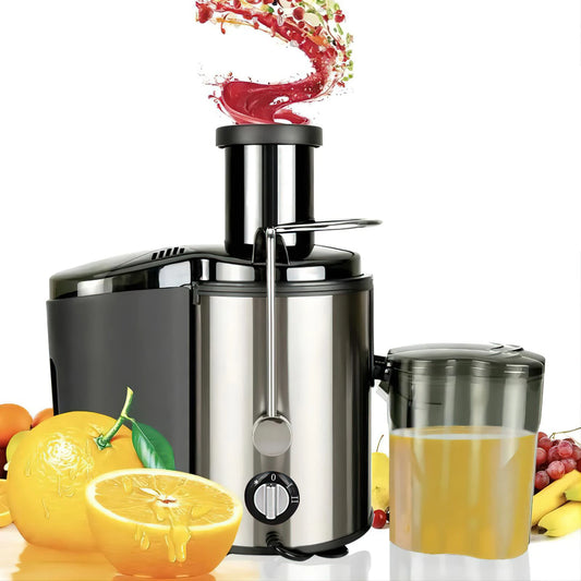 400W Centrifugal Electric Juicer Wide Chute Whole Fruit Vegetable Blender