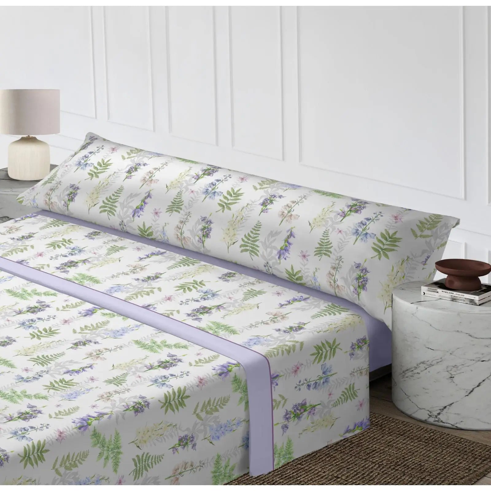 Ilovehome 3-Piece Summer Sheet Set – Soft Satin Touch Microfiber Bedding for 90–150 cm Beds