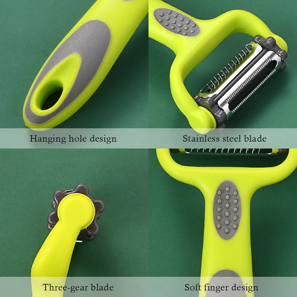 3-in-1 Rotary Peeler Vegetable Fruit Slicer & Grater