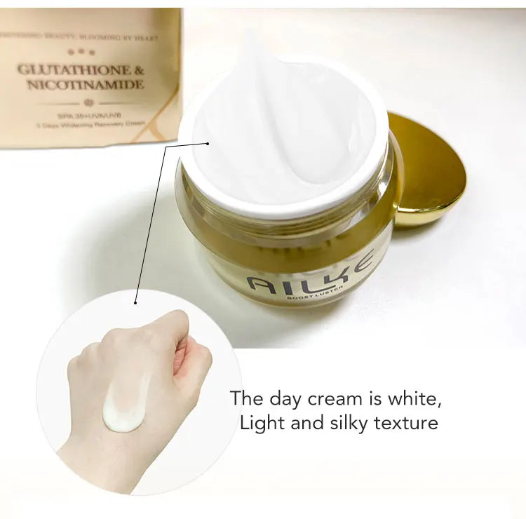 AILKE Dark Spot Corrector Facial Cream – Hydrating, SPF35+, Korean Skin Brightening & Anti-Sunburn