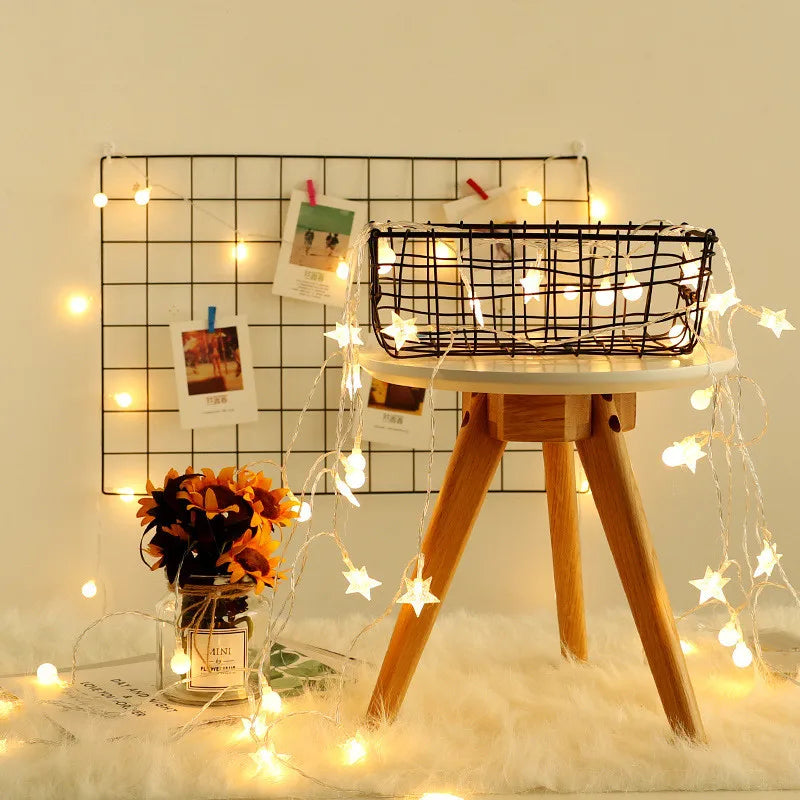 2/1pcs Iron Grid Wall Rack – INS Style Wall Decoration & Mesh Organizer Shelf for Home Display