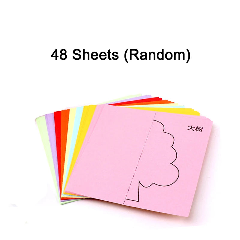 Kids Paper-Cut Craft Set – Safe Scissor Skills Activity Book & Preschool Art Kit