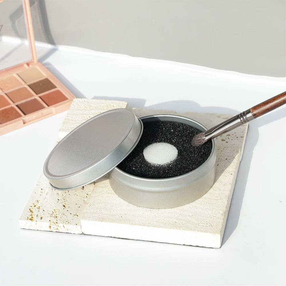 "OVW Professional Makeup Brush Set – Goat Hair Powder, Blush, Eyeshadow & Foundation Brushes
