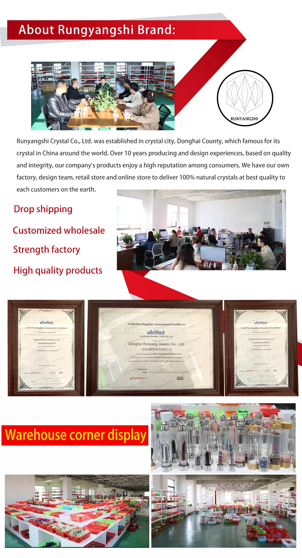 Natural Rose Quartz Crystal Point – Pink Healing Gemstone Hexagonal Tower