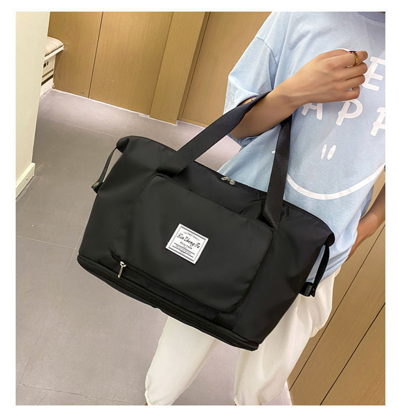 Foldable Travel Bag Female Portable Large Capacity Maternity Storage Short DistanceTravel Duffel Swim Fitness Bag Bolsos Grandes