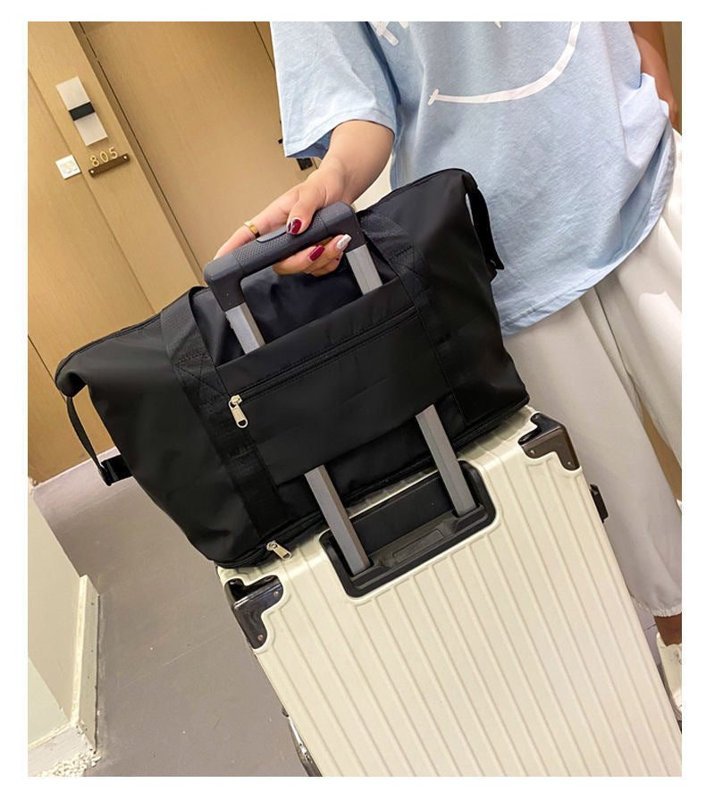 Foldable Travel Bag Female Portable Large Capacity Maternity Storage Short DistanceTravel Duffel Swim Fitness Bag Bolsos Grandes