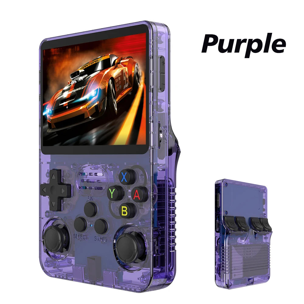 R36S Retro Handheld Game Console 128GB – 3.5" IPS Screen Linux System Portable Gaming Console with 64GB/128GB Games