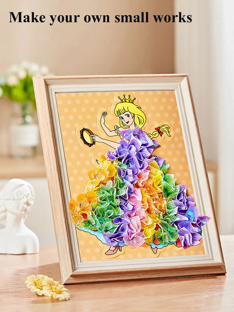 DIY Painting & Sticker Craft Kit – Magical Art Toys for Kids & Girls