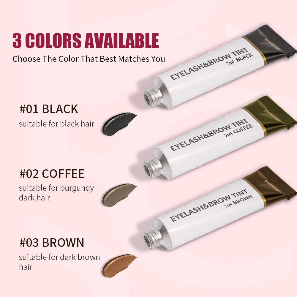 ICONSIGN Eyelash & Eyebrow Tint Kit – Brow Dye, Lash Lift & Tinting Makeup Tools