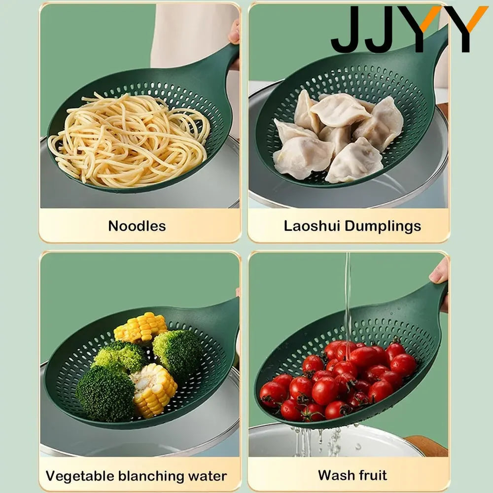 High-Temperature Resistant Large Colander – Noodle & Vegetable Strainer