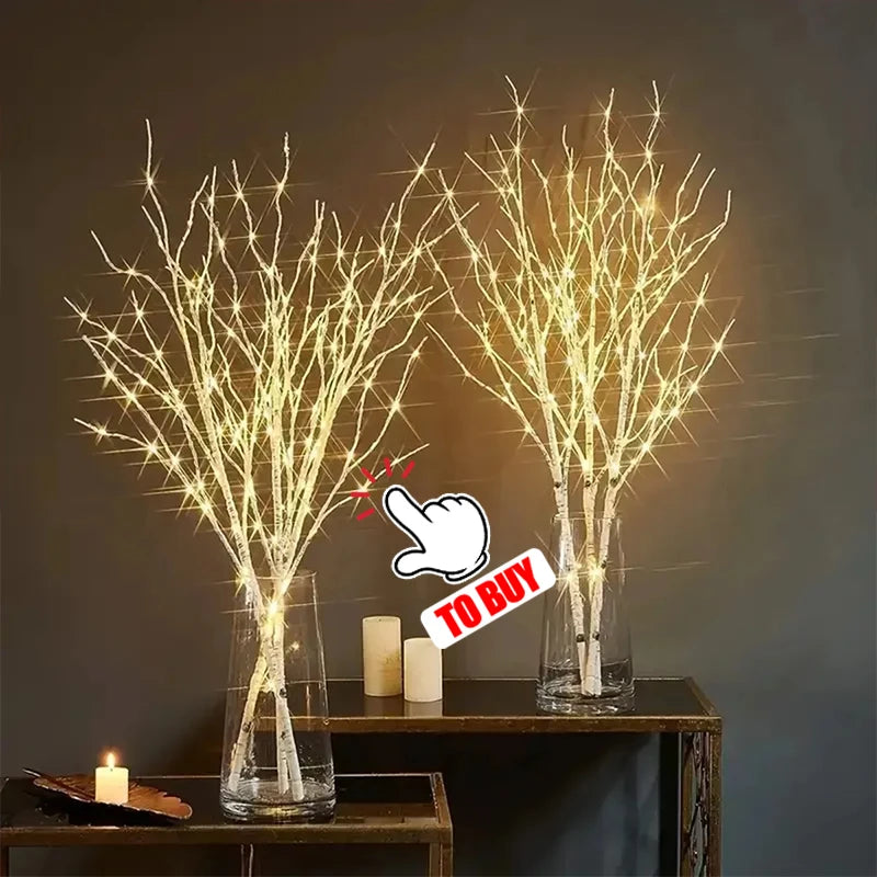 Fairy String Lights – 1/5/10pcs Battery-Powered LED Garland for Home & Holiday Decor