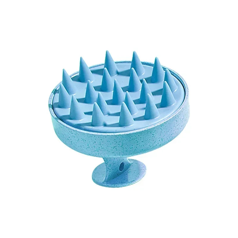 Soft Scalp Massage & Cleansing Brush – Wet & Dry Hair Care Brush for Deep Scalp Conditioning & Relaxation