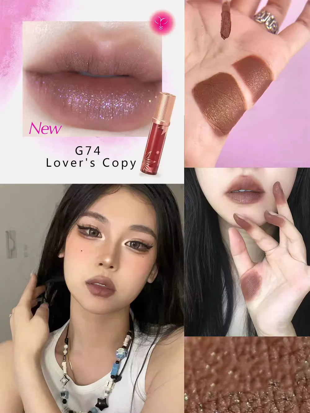 Girlcult Cyberpunk Lip Gloss – High Shine Liquid Lipstick, Moisturizing, Hydrating, Long-Lasting Mirror Finish