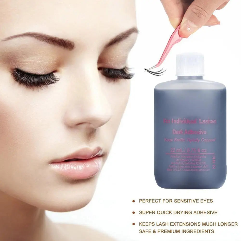 Professional Quick-Dry Eyelash Glue – Gentle Waterproof Lash Adhesive, Long-Lasting Eyelash Extension Glue