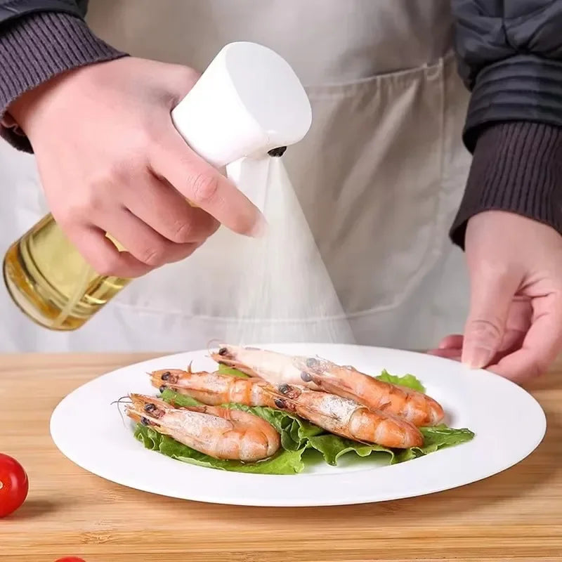 Oil Spray Bottle for Cooking – Refillable Olive Oil Dispenser