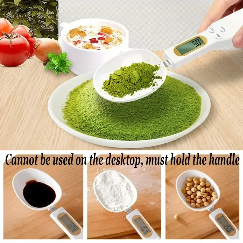Digital Mini Spoon Scale 0.1–500g Kitchen Measuring Tool