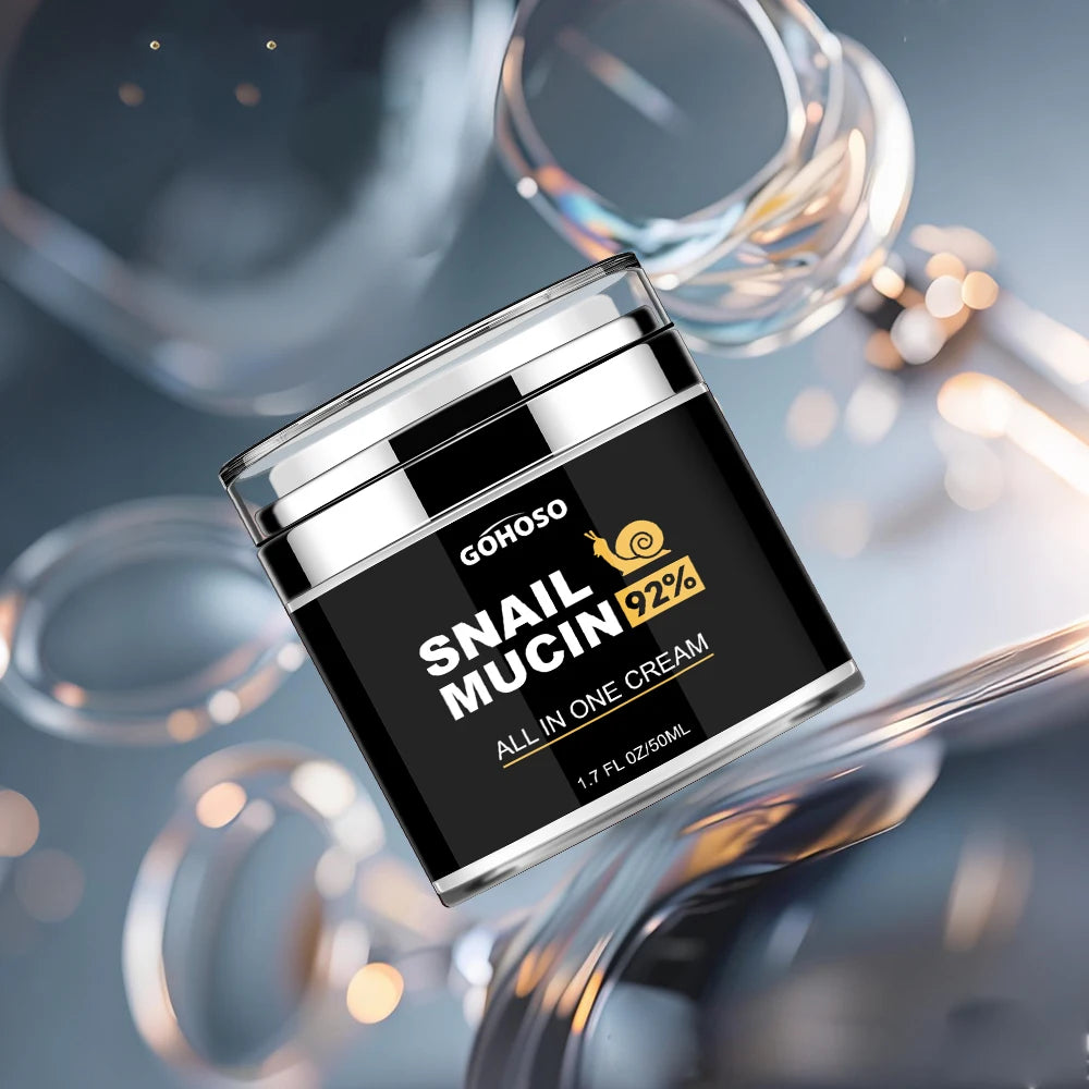 ENVISHA Snail Mucus Facial Cream – Firming, Whitening, Anti-Aging & Hydrating Skin Care