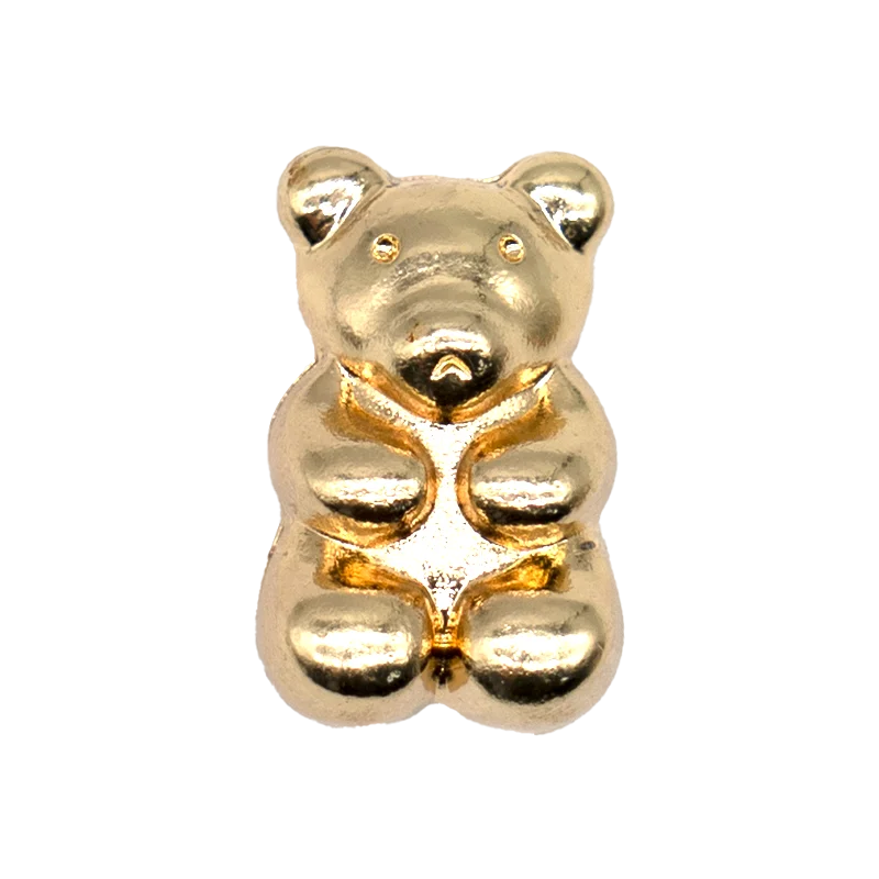 1PCS Gold Metal Shoe Charms New Metal Star Wings Wolf Shoe Buckle Accessories fit Women Men 2025 Trends Shoe Decoration Pin Gift
