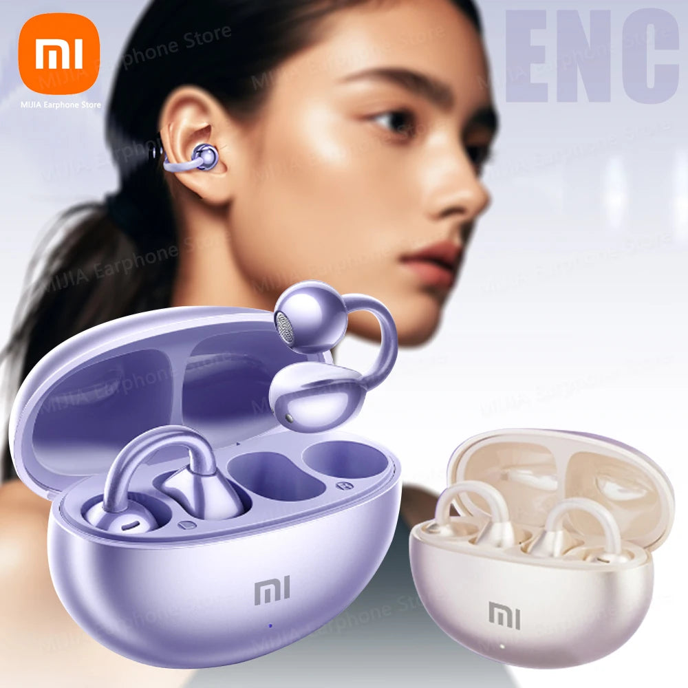Xiaomi Mijia M91 Open-Ear Wireless Earphones Bluetooth 5.4 ENC Noise Reduction HD Call Touch Control Headset