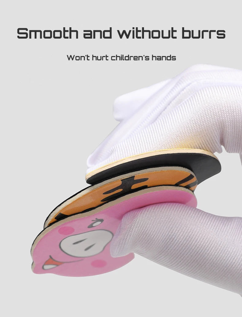 100+Pcs Wooden Magnetic Animal Puzzle Board – Multifunction Learning Drawing Toy for Kids Education & Creativity