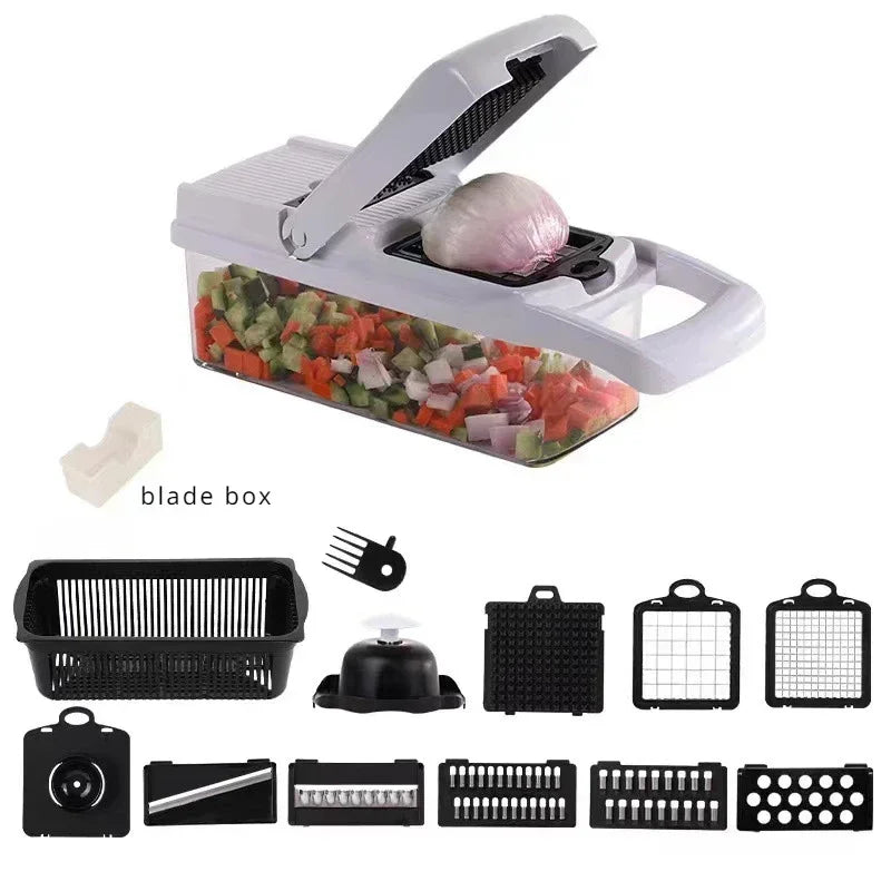 15-in-1 Multifunctional Vegetable Slicer Cutter Chopper