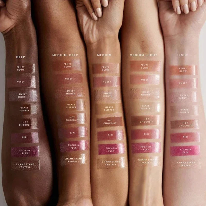 Fenty Beauty Gloss Bomb Lip Glaze – Multi-Color Shine, Glitter Lip Plumper & Liquid Lipstick