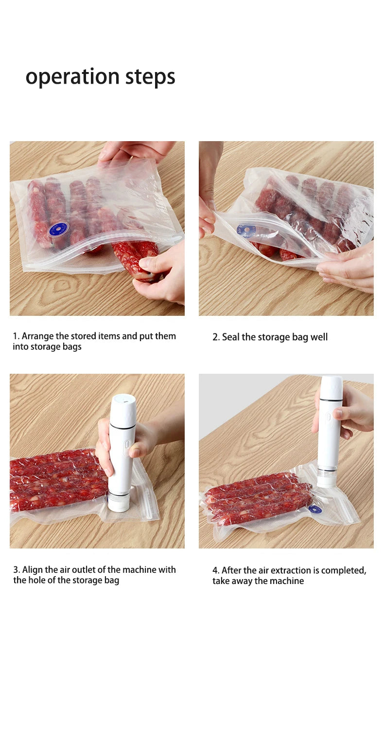 SealMate Go™- Kitchen USB Vacuum Sealer