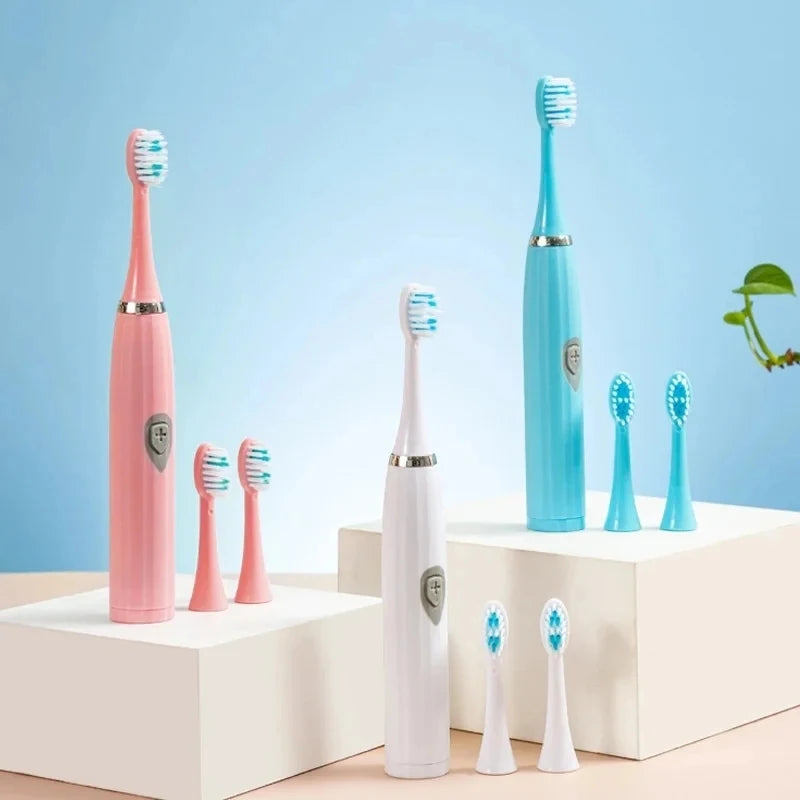 Electric Adult Toothbrush Soft Bristle IPX6 Waterproof